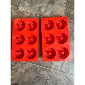 Silicone mini cake pan, silicone Cake Molds,Multi-Cavity (6), Pack of 2 Bundt Ca